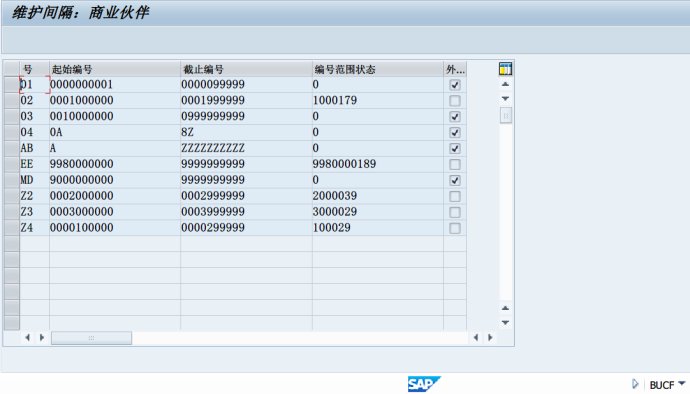 SAP S/4 HANA业务伙伴后台配置