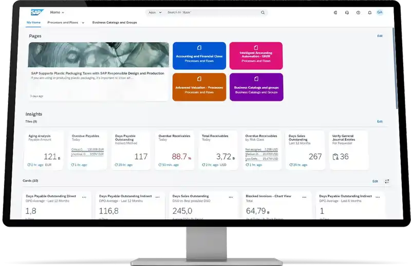 SAP-S4HANA-财务